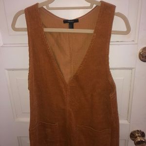 Corduroy Burnt Orange Sundress